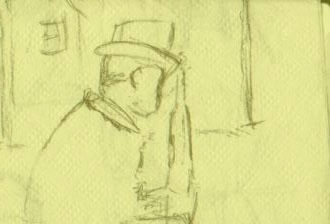 sketch by Sarah Emigh- Doyle